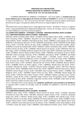 diretoria regional santa catarina