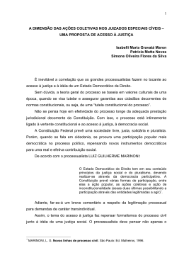 A dimens&atilde;o das a&ccedil;&otilde;es coletivas nos juizados especiais c&iacute;veis