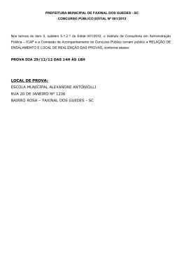 faxinal dos guedes - sc