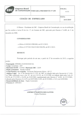 portaria – presi nº 695 – prorrogação de cessão – débora