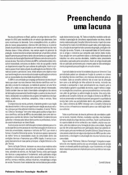 Preenchendo uma lacuna