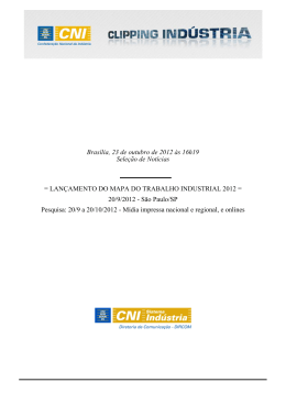 Economia - Portal da Ind&uacute;stria