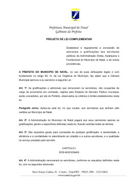 Prefeitura Municipal do Natal Gabinete da Prefeita