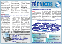 Informativo T&eacute;cnicos Industrais &ndash; janeiro 2011