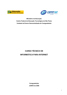 PPC Antigo - Campus Caraguatatuba