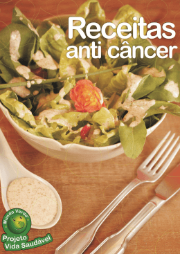 Receitas Anti C&acirc;ncer Rede Mundo Verde &ndash; Ano 1 Livro 3