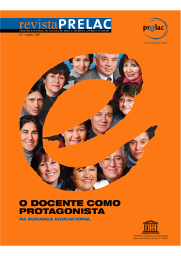 O Docente como protagonista na mudan&ccedil;a educacional