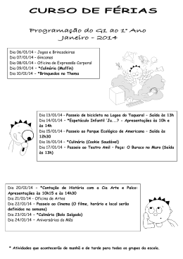 roteiro do G1 ao 1&ordm; Ano