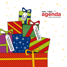 Agenda Cultural em PDF - C&acirc;mara Municipal de Santa Maria da Feira