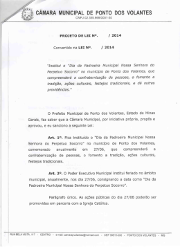 d&iacute; c&Atilde;MARA MUNICIPAL DE PoNTo Dos voLANTES