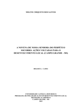 MILENE CHIQUETO DOS SANTOS