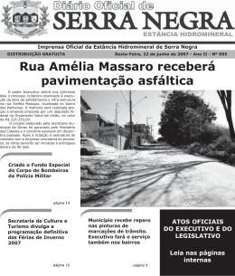 Rua Am&eacute;lia Massaro receber&aacute; pavimenta&ccedil;&atilde;o asf&aacute;ltica