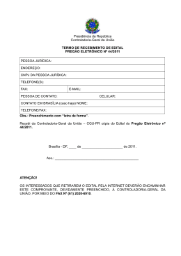 Presid&ecirc;ncia da Rep&uacute;blica Controladoria