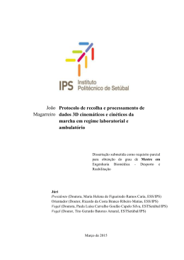 Jo&atilde;o Magarreiro Protocolo de recolha e processamento de dados
