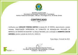 CAROLINY PEREIRA SANTOS