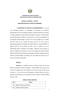 O SECRETÁRIO DE ESTADO DA ADMINISTRAÇÃO, no uso de