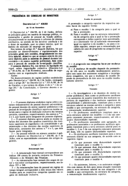 Decreto-Lei n.º 408/89