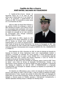 Capitão-de-Mar-e-Guerra JOSÉ RAFAEL SALVADO DE
