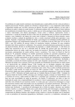 A&Ccedil;&Otilde;ES DE ENFERMAGEM PARA PACIENTES