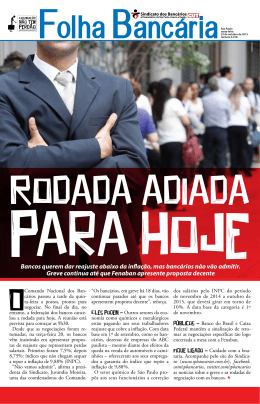 Folha Banc&aacute;ria 5.918 23 de outubro 2015