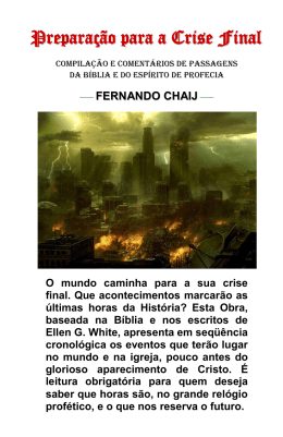 Preparação para a Crise Final, no formato PDF