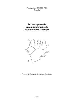 CelBaptismo - Igreja de Cristo