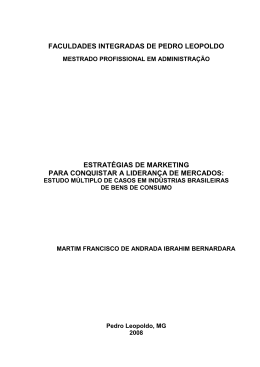 estrat&eacute;gias de marketing para conquistar a lideran&ccedil;a de mercados