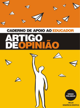 Caderno de Apoio ao Educador