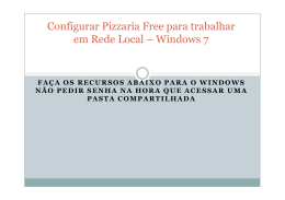 Configurar Pizzaria Free para trabalhar em Rede Local – Windows 7