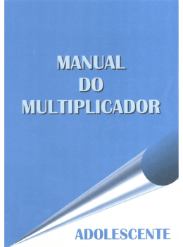 Manual do multiplicador : adolescente
