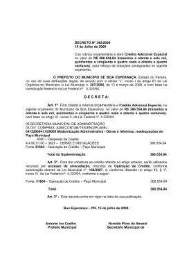 Decreto nº 342-2008 - PAÇO MUNICIPAL