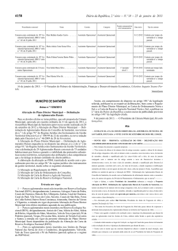 Aviso n.º 1238-2013 - Câmara Municipal de Santarém