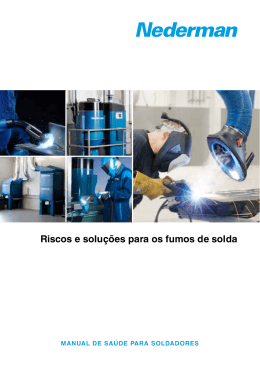 Riscos e solu&ccedil;&otilde;es para os fumos de solda
