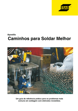 Caminhos para Soldar Melhor