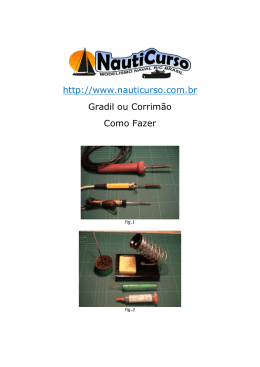 FAZENDO GRADIL COM SOLDA