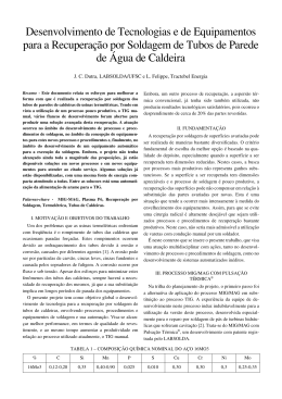 Artigo T&eacute;cnico - Tractebel Energia