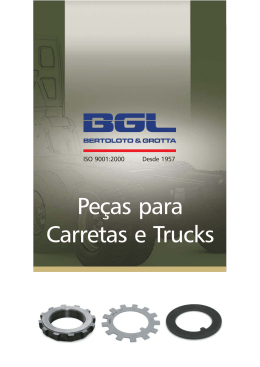 Peças para Carretas e Trucks
