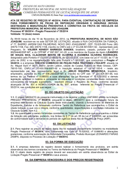 tricate com pe&ccedil;as para tratores ltda - Novo S&atilde;o Joaquim-MT