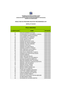 POLO ARACRUZ OK - Secretaria da Educa&ccedil;&atilde;o