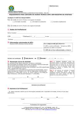 CPF: ______ - Telefone(s) - Crea-MT