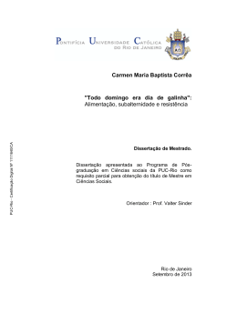 PONTIF&Iacute;CIA UNIVERSIDADE CAT&Oacute;LICA DO RIO DE