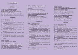 folder SPTM - Conselho Regional de Psicologia de Minas Gerais