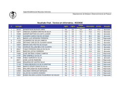 25.4- Resultado final - Inform&aacute;tica - Resende - UERJ