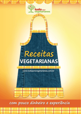 E-book de Receitas Vegetarianas