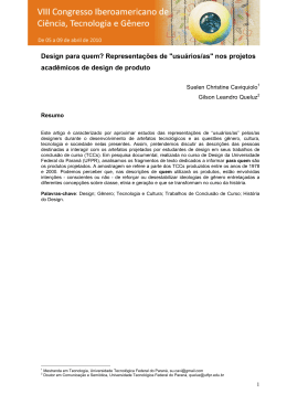 Design para quem? Representa&ccedil;&otilde;es de "usu&aacute;rios/as" nos