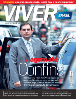 Viagem at&eacute; - Revista Viver Brasil