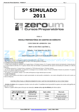 F&iacute;s-Qu&iacute; - Zero Um - Cursos Preparat&oacute;rios