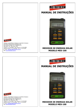 INSTRUTHERM - Criffer Instrumentos de Medição