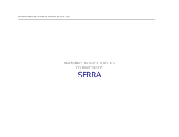 Serra - Secretaria de Turismo do Esp&iacute;rito Santo