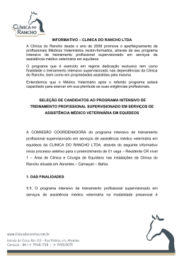 Informativo selecao 2013